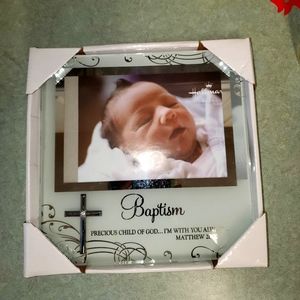 Baptismal picture frame new